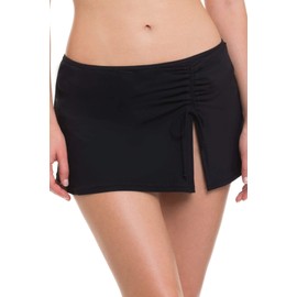 Profile by Gottex Women's Standard Classic Side Tie Skirted Swimsuit Bottom, Tutti Frutti Black, 6