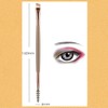 KINGMAS Eyebrow Brush, Professional Dual Angled Eye Brow Brush and