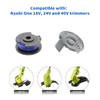 Strimmer Spool Line,4 PCS Φ0.065" 11FT AC14RL3A Autofeed Nylon Replacement