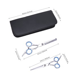 Baluue Hairdressing Scissors Kit Scissors for Men Women Comfortable Grip Sturdy