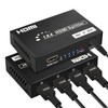 HDMI Splitter 1 in 4 Out, 4K@30Hz 4 Way HDMI