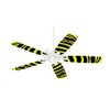 Zebra Yellow - Ceiling Fan Skin Kit fits most 42