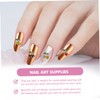 Healeved 240pcs Cherry Nail Charms and Rhinestones Nail Gems for
