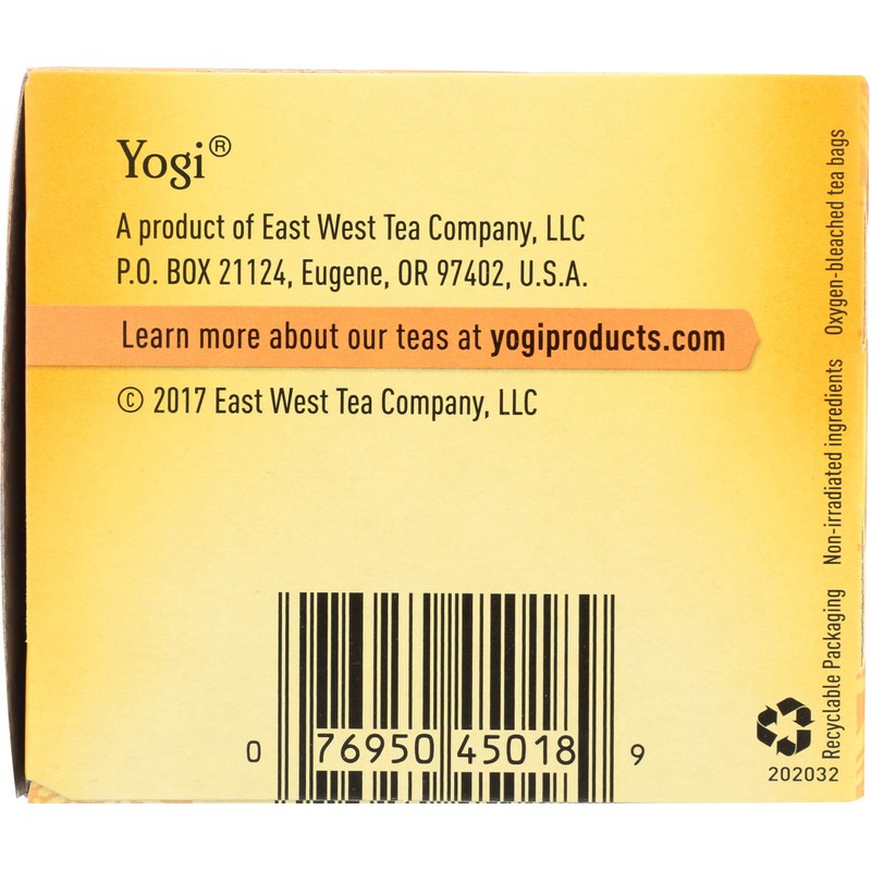 Yogi Tea Organic Throat Comfort Tea, 16 ct