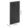 sourcing map Graphite Block Ingot Rectangle Graphite Plate Board 200x100x3mm