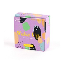 Gift Republic Wake Up Shower Steamers Peppermint, Rosemary & Ginger Scented Aromatherapy Pack of 8 Bombs Pampering Set