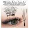 Extensiones De Pestañas Masscaku U 5d, U Shaped 5d W