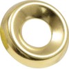 The Hillman Group 1252#10 Brass Plated Countersunk Finishing Washers, 50-Pack
