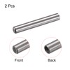 sourcing map M6 Internal Thread Dowel Pin 2pcs 10x70mm Chamfering