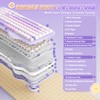 YUNZII C98 Cute Wireless Mechanical Keyboard(Purple Mao, Candy Switch)