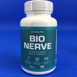 Biolife Bio Nerve Advanced Nerve Health Formula 60 Capsules (Lot of 2)