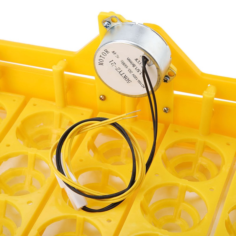 56 Eggs Mini Incubator Hatcher Automatic Egg Turning Tray Tool