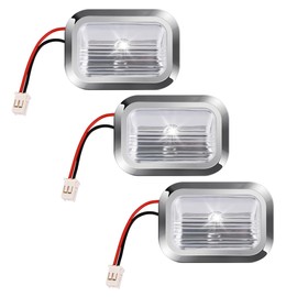 3 Packs EAGLEGGO W11462342 Refrigerator LED Light Module for Whirlpool, Kenmore Kitchenaid Jenn-Air Refrigerator Freezer Light Replaces AP6989197 PS16218086 W10908166 W10607479 W10843339 Fridge Light