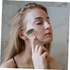 TOVINANNA 2pcs Jade Roller for Face and Neck Massage Natural