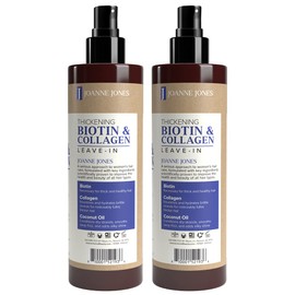 Joanne Jones Thickening Biotin & Collagen Leave In - 2 Pack Fresh Mint Unisex-Adults
