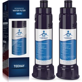 ICE 2 Filter for Ice Maker F2WC9I1, Compatible with P6RFWG2K, W10565350, W10480323, 2 Pack