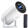 Projector 4K with WiFi and Bluetooth, Mini Smart Auto Keyston