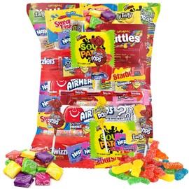 CANDY VARIETY PACK - 2 Lbs Assorted Classic Mix - Bulk Care Package - Office Assortment - Gift Box for Birthday Party, Kids, College Students & Adults (Package Selection May Very)
