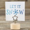 CraftStar Let It Snow Stencil - Hand Written Style Mylar