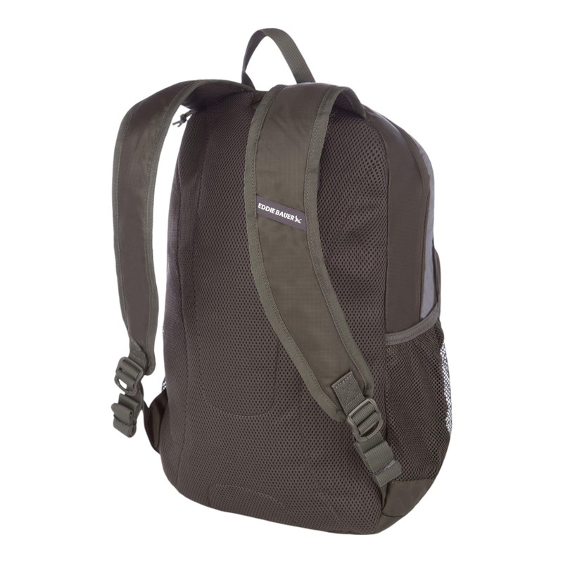 Eddie Bauer Stowaway Packable Backpack-Made from Ripstop Polyester, Dark Forest,