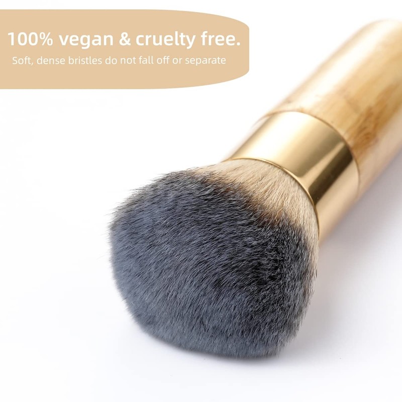 Bronze Tan Self Tanner Brush for Face High Density Vegan