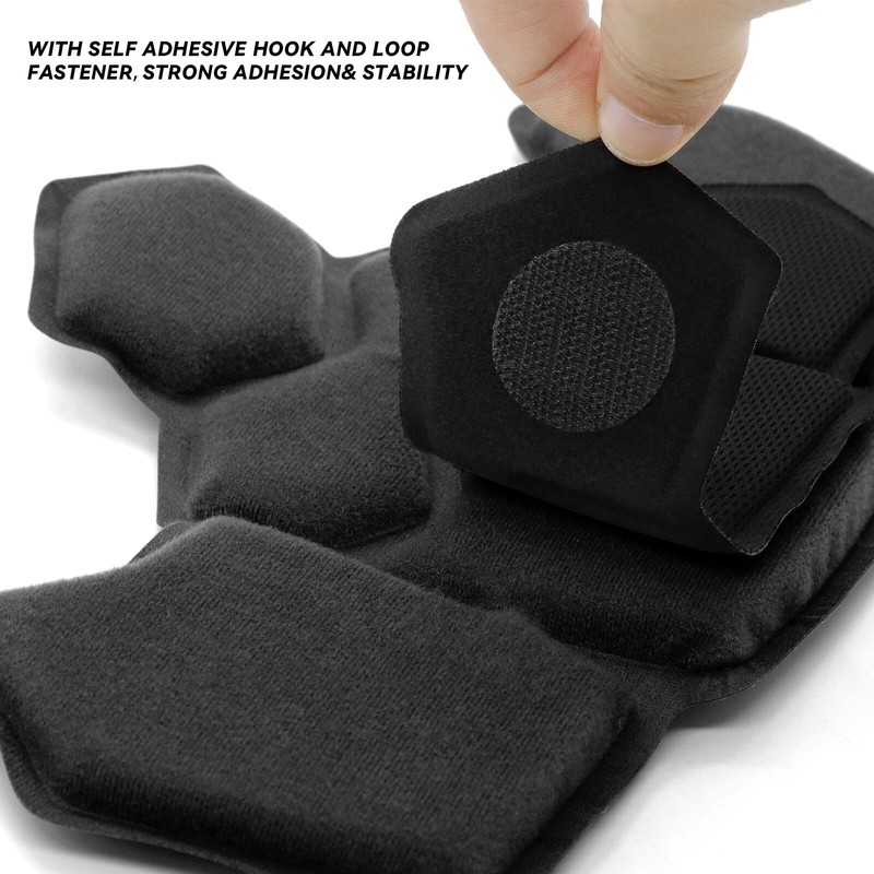 Yzpacc Tactical Helmet Pads, Universal Replacement EX Helmet Internal Memory