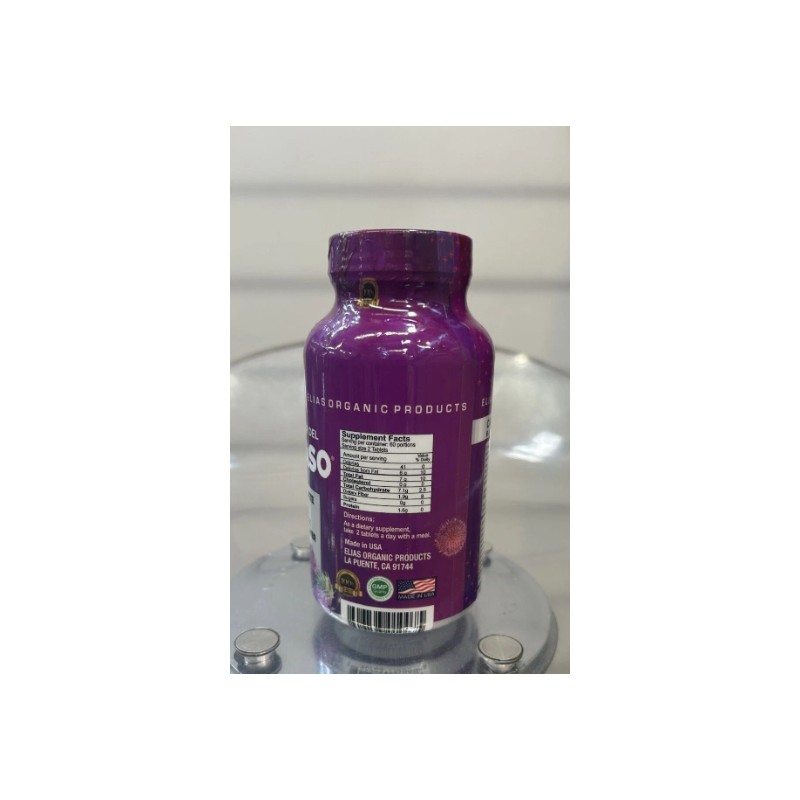 Elias Organic HIGADO GRASO 750mg 60 Tab Detox