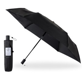 Moon Bat 30244 3 Second Urawaza Auto Open and Close Automatically Closes and Closes Light Shading 100% UV Protection, For Both Sun and Rain, Parasol, Folding Umbrella, 21.7 inches (55 cm), Plain,