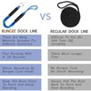 4 Feet Bungee Dock Line Boat Accessories 2pcs Fender Lines