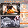 Nuogo 2 Pcs Roasting Rack Roasting Pan Approximately 12 x
