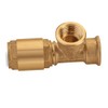 Brass One Way Valve 1/2 inch Backflow Preventer Female NPT