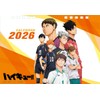Ensky Tabletop Anime "Haikyuu!! 2026 Calendar, 5.1 x 7.1 inches