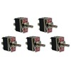 5 pc 20A 125V Toggle Switch (ON)-Off-(ON) DPDT 6 Terminal