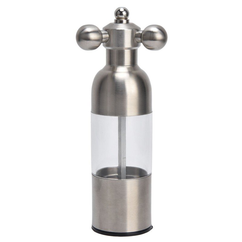304 Stainless Steel Pepper Grinder Manual Rotation Pepper Mill Ceramic