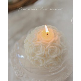 SENCCO Silicone Candle Molds, 3D Silicone Molds for Candle Making, Odorless, Colorless, BPA Free, Silicone Molds for Candle, Wax, Resin, soap, Clay, Chocolate etc