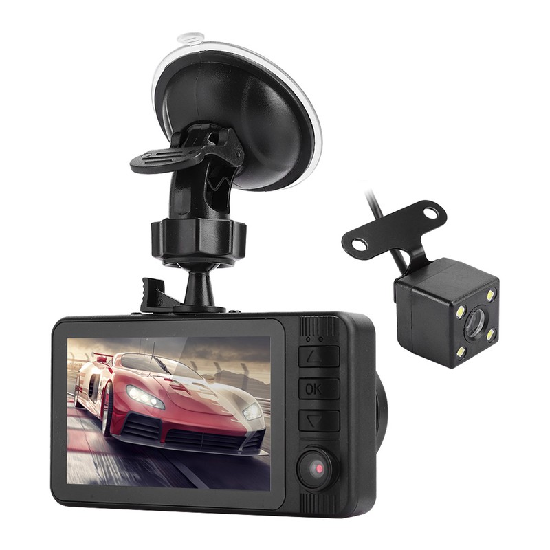 3.2in 1080P Car Video Recorder FHD 170 Degrees Dashboard DVR