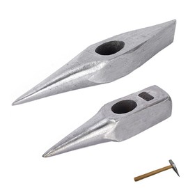 TorSor 2 Pack Welding Chipping Hammer Head Welding Hammer Slag Removal Tool Rock Pick Hammer with Pointed Tip Brick Hammers Geological Hammers for Rockhounding Fossil Hunting Masonry Geologist Welder