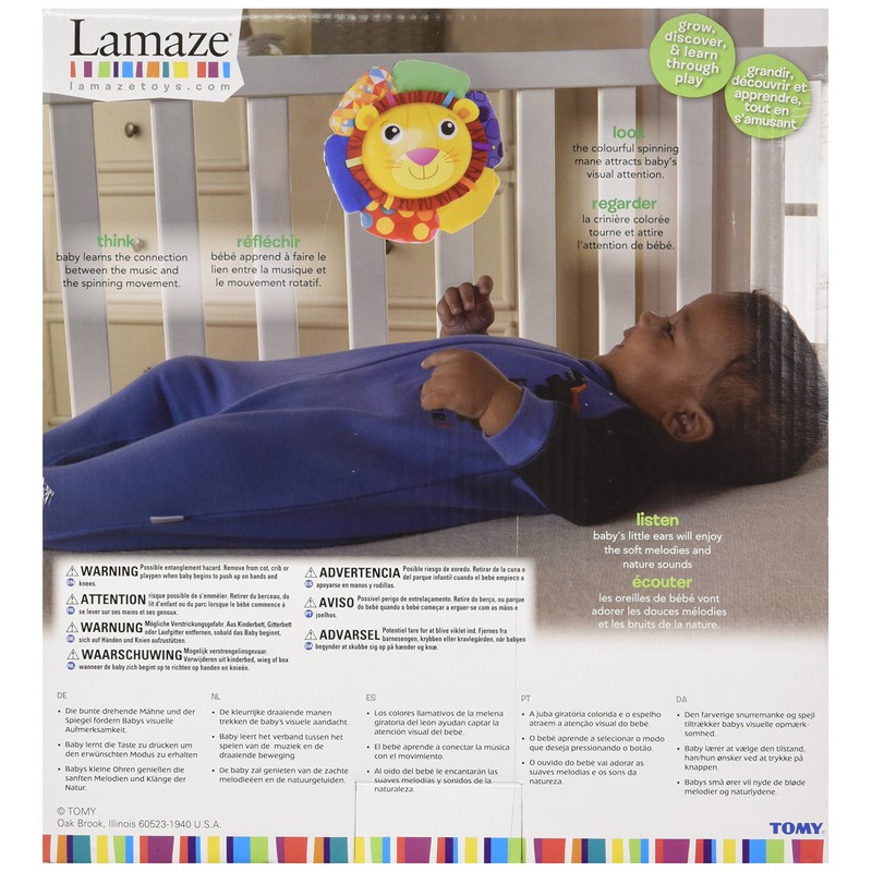 Lamaze LC27159 Logan the Lion Soother, 0-24 meses