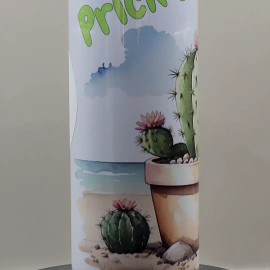 Funny Prick on Vacation Prank Cactus 20 oz Tumbler Funny Gag #20003