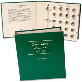 Littleton Coin Company 1932-1967 Washington Quarter Album Coin Storage