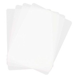 Food Service Grade Heavy Gauge Flexible Cutting Board Mats Set of 4 Clear BPA Free 9” x 12” Made in the USA by Chop Chop
