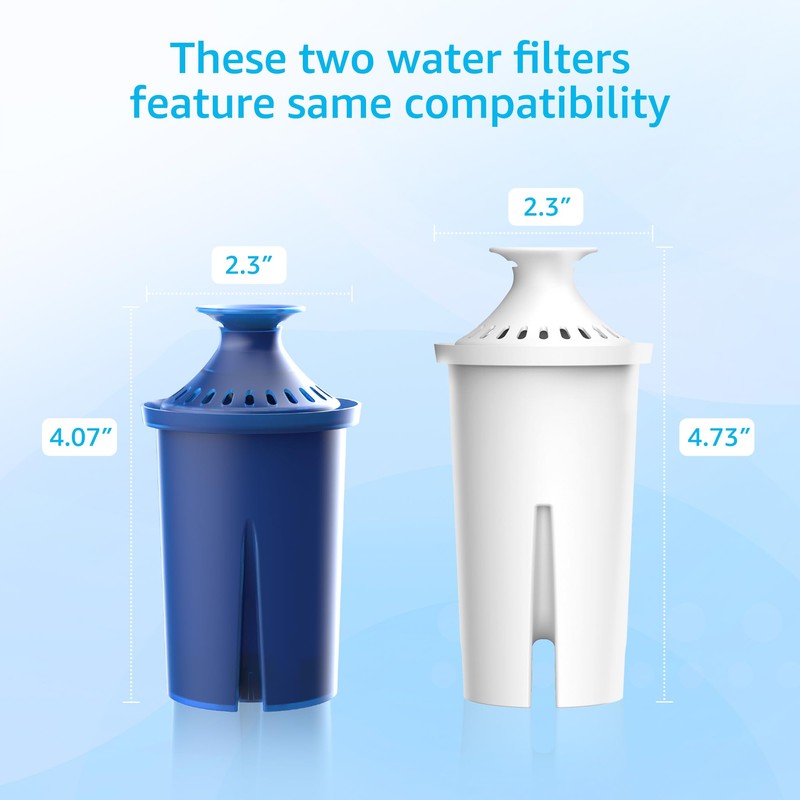 AQUA CREST Water Filter, Intended for Brita® Elite® Water Filter,