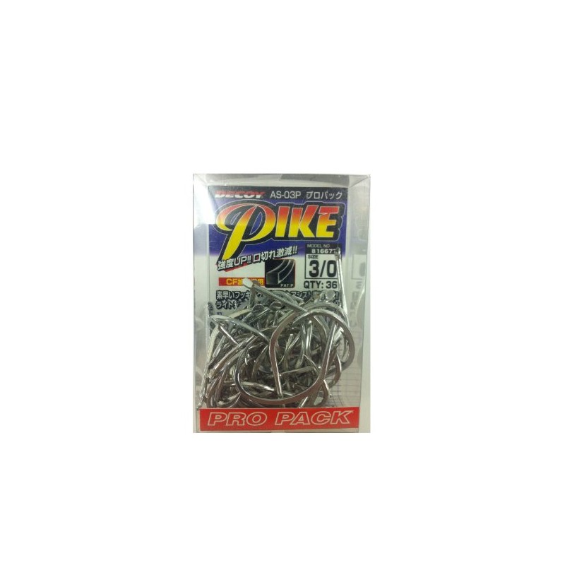KATSUICHI Decoy AS-03P Pike Pro Pack 3/0