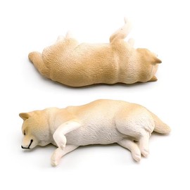 Neko Kamiyama, Shiba Inu, Lying on the Side, Miniature Figure, Figurine, Model, Interior, Collector, Model