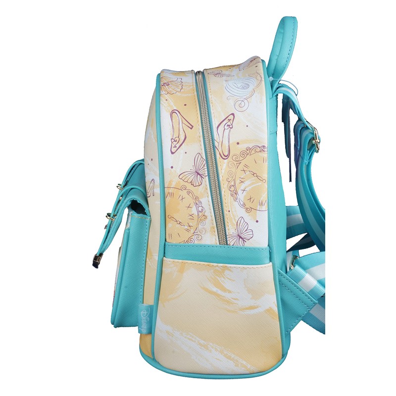 KBNL Cinderella 11'' Vegan Leather Mini Backpack - A21803, Multicolor,