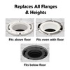 Korky 6000BP Universal Toilet WaxFree Seal with Hardware - Toilet