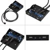USB2.0 HDAUDIO Floppy Front Panel 3.5'' 9Pin to 2 USB2.0