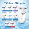 LED Face Massager 7-in-1, EMS Microcurrent Facial & Neck Massager,