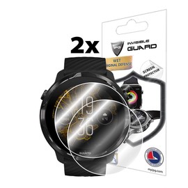 IPG for SUUNTO 7 GPS Sport Smartwatch Touchscreen Screen Protector (2 Units) Invisible Ultra HD Clear Film Anti Scratch Guard-Smooth/Self-Healing/Bubble -Free