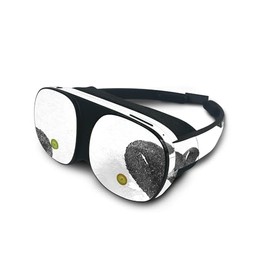 MightySkins Glossy Glitter Skin Compatible with HTC Vive Flow - Ink Hearts | Protective, Durable High-Gloss Glitter Finish | Easy to Apply, Remove, and Change Style